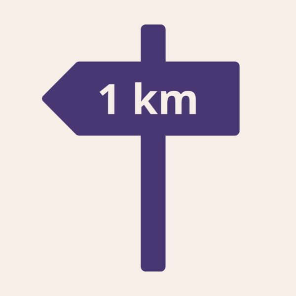Sponsor een kilometer: €10