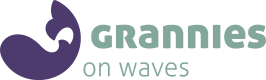 Grannies on waves-logo-origineel